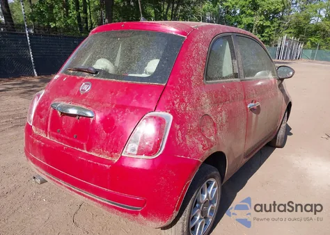 2012 Fiat 500 Pop z USA, uszkodzony, nr VIN 3C3CFFAR2CT233790